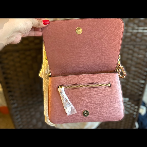 Tory Burch Thea Clutch Pink - Picture 6 of 7